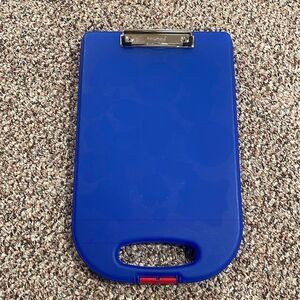 Blue Storage Clipboard